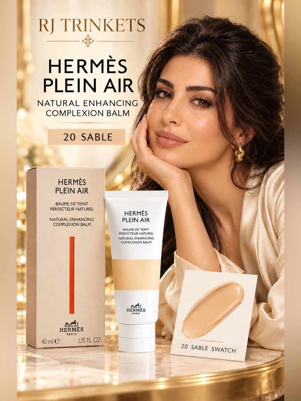 Plein Air Natural Enhancing Complexion Balm – 20 Sable (Beige)